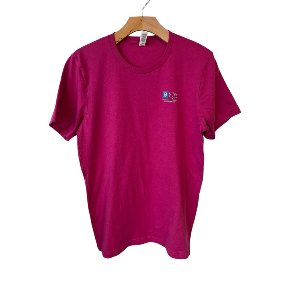City Of Hope T Shirt Womens Pink Cancer Center Size S